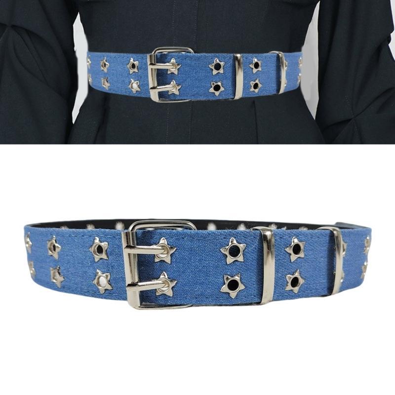 MT Punk Style Star Belt Vintage Waistchain Band สําหรับแฟชั่นและลุคส่วนบุคคล