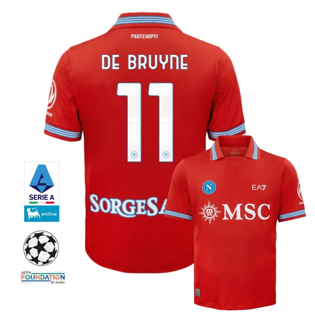 Fans Edition SSC Napoli Third Football Jersey 2026/27 เสื้อแขนสั้น