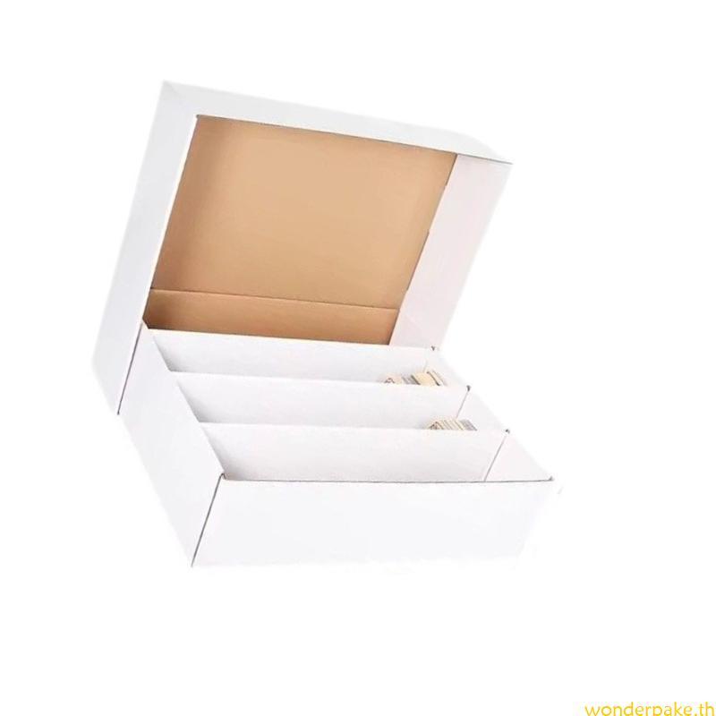 Wonder Easy Assembly Card Holder Paper Card Organizer Box พร้อมภายนอกที่ปรับแต่งได้