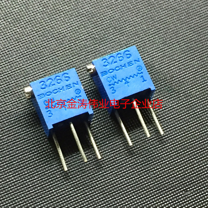 Potentiometer ปรับด้านข้างหลายวงกลม 3266X-1-502 5K 5000R Om ตัวต้านทานแบบปรับได้ที่แม่นยํา