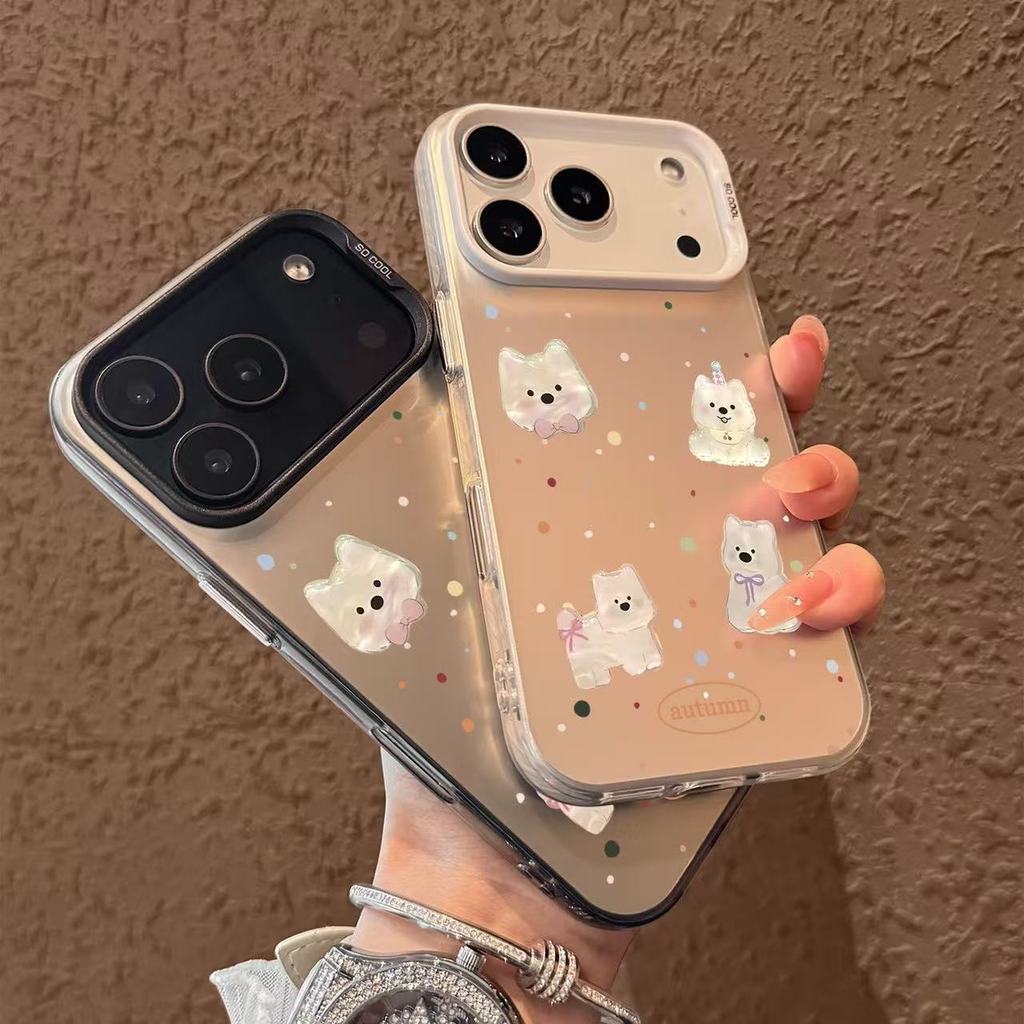 เคส honor x7c เคส honor x9c การ์ตูนการ์ตูน Polka Dot West Highland ที่ใช้งานได้ WINRT Glory Power2 F