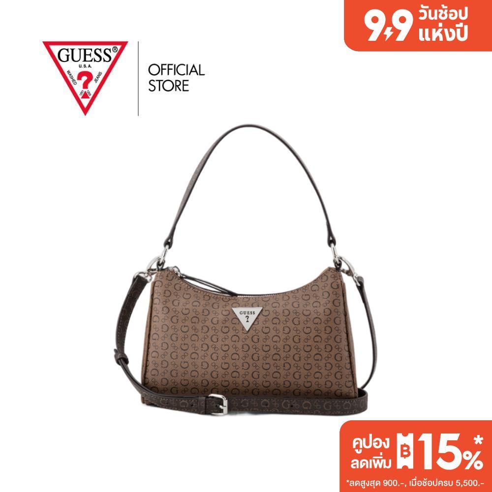 กระเป๋า Guess รุ่น SV189569 JILLIAN MINI TOP ZIP สีน้ำตาล