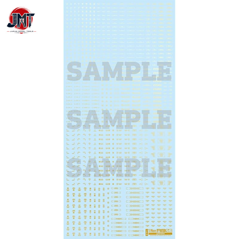 Gaia Notes Decal Series GND-01 Caution Decal, Foil Gold, Model Decal 77020