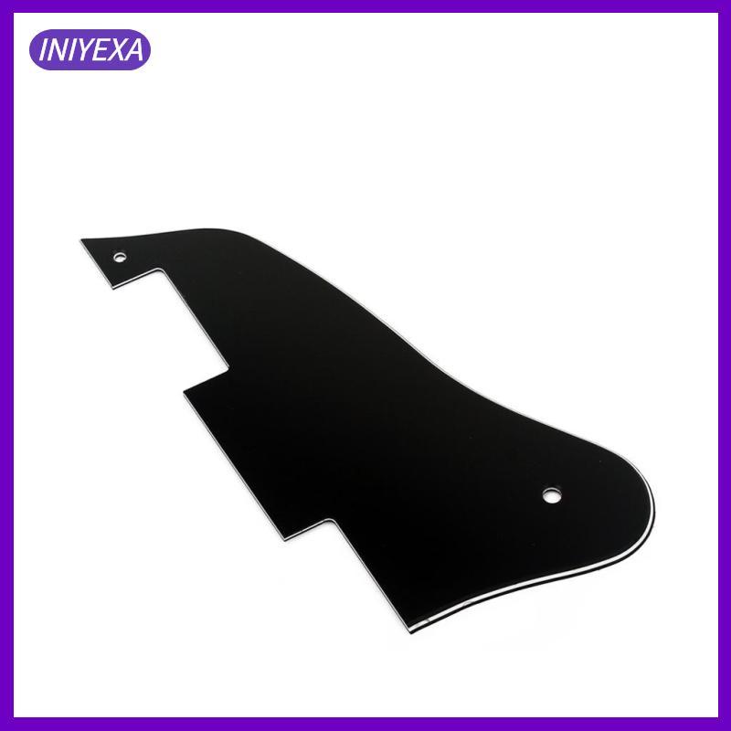 [Iniyexa] แผ่นรอยขีดข่วน Pickguard ทนทานสําหรับชิ้นส่วนทดแทนกีตาร์ ES335 สีดํา