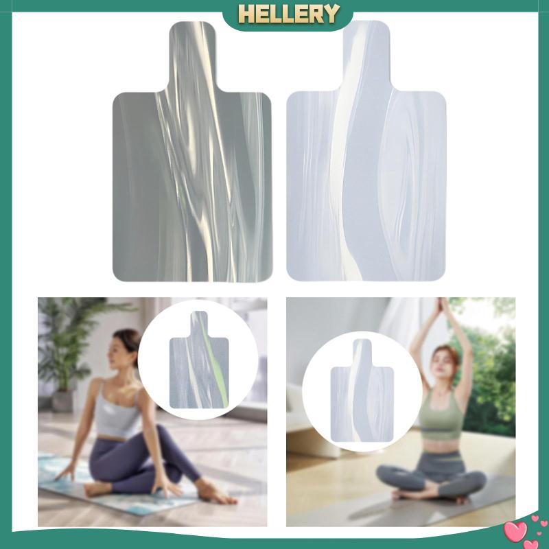 [HelleryTH] Pilates Reformer Mat Pilates Reformer Pad Rubber Backing แบบพกพาน้ําหนักเบา