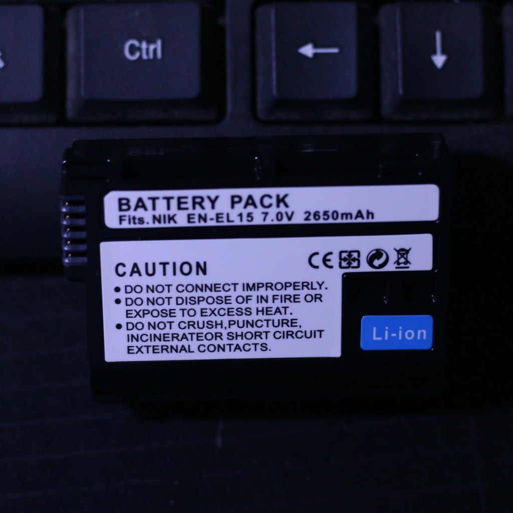 EN-EL15 แบตเตอรี่สําหรับ Nikon D750 810 850 610 D7000 D7100 D7200 Charger