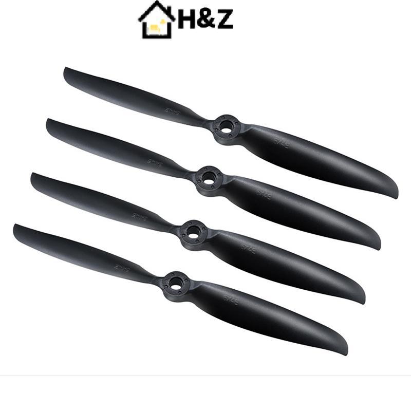 H & Z 10PCS 6040 6x4 6x4E ใบพัดใยแก้วไนลอน Props Fit 2450 Hihg ความเร็วมอเตอร์ไร้แปรงสําหรับ RC เครื
