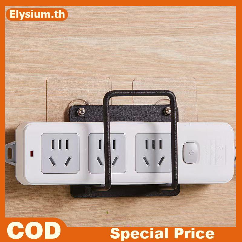 ผู้ถือเราเตอร์ติดผนัง WiFi Storage Braet ติดตั้งง่ายไม่เจาะ Power Soet Ra ชั้นวางหนังสือ