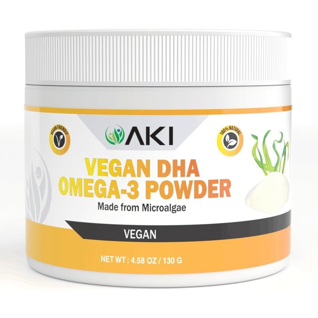 Omega 3 DHA Micro Algae Powder PlantBased & Potent 4.58oz130g