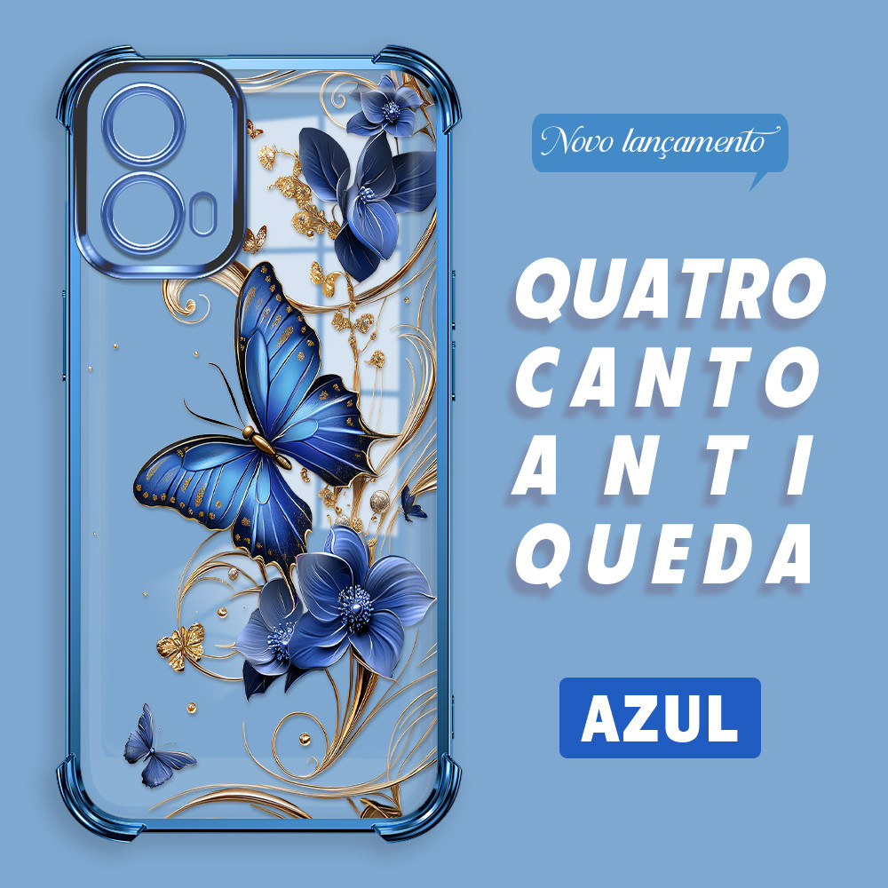 Motorola Moto G34 5G เคสโทรศัพท์โปร่งใส 0647 FS