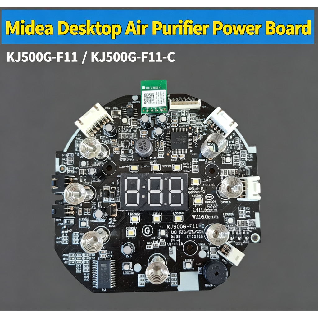 KJ500G-F11-C บอร์ดควบคุมแหล่งจ่ายไฟ,แผงวงจรทดแทนสําหรับ Midea KJ500G-F11 เครื่องฟอกอากาศเดสก์ท็อป
