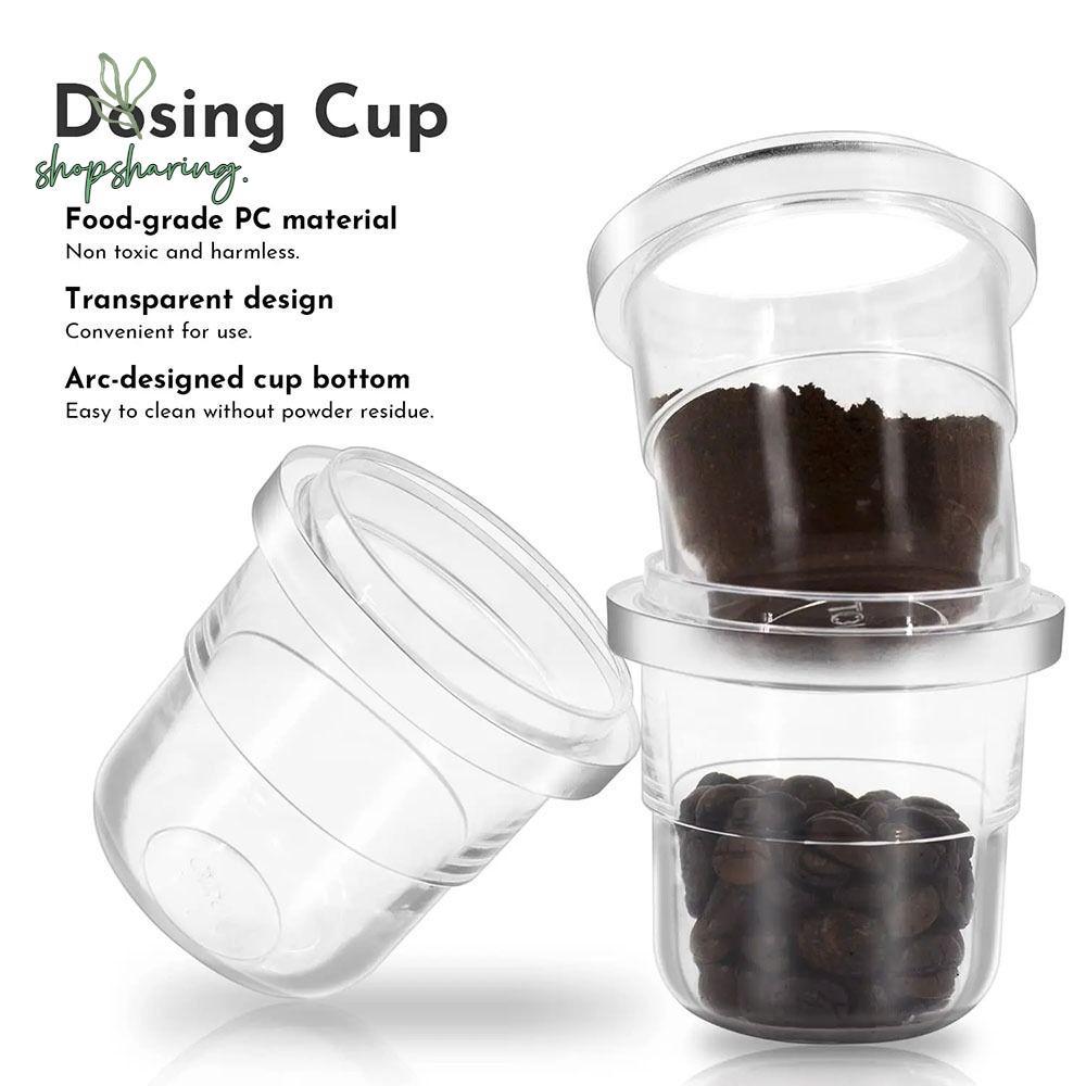 SHOPSHARING Espresso Dosing Cup, 58ml Coffeeware Coffee Dosing Cup, Accessories Espresso Essentials 