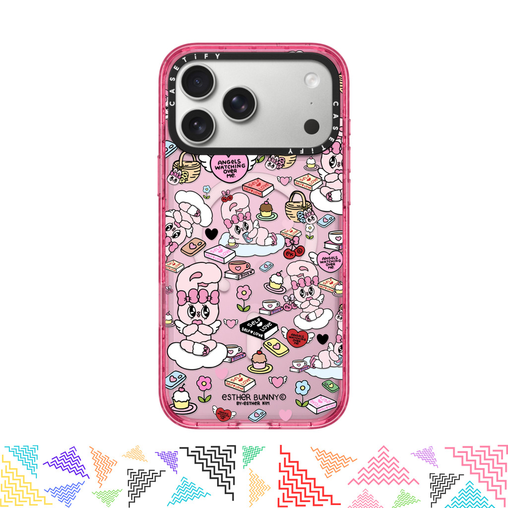 เคสมือถือ CASETiFY | Esther Bunny StickerMania [Esther Bunny] For iPhone Samsung แท้ พร้อมส่ง เคสกันกระแทก