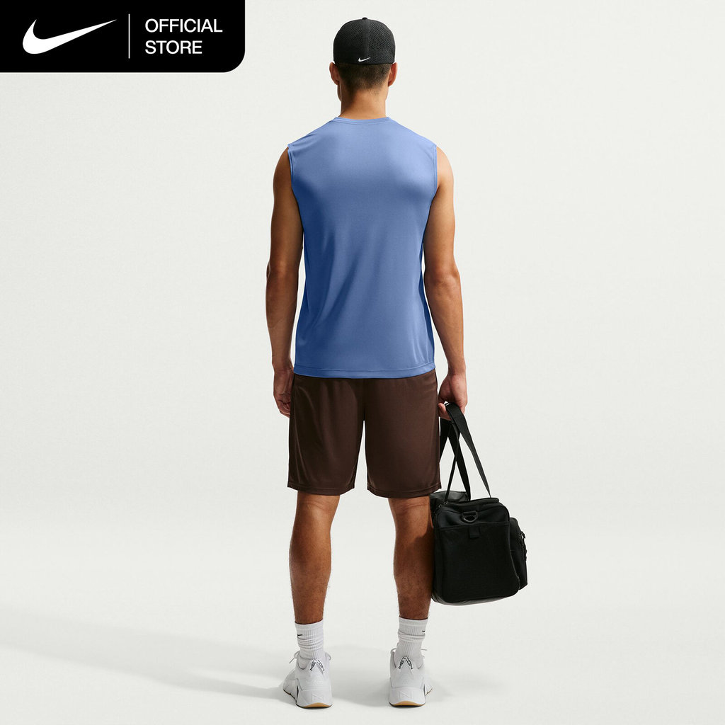 NIKE فانيلة تدريب رجالية Dri-FIT — نيلي — صورة 4