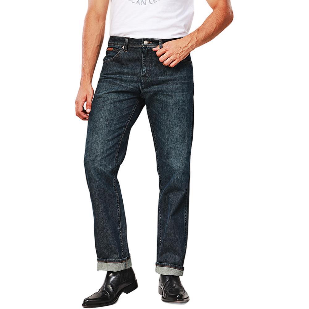 WRANGLER กางเกงยีนส์ผู้ชาย คอลเลคชั่น Wrangler Legends เอวกลาง ทรงตรง รุ่น WR S226MTEXN08 สียีนส์กลาง — صورة 2