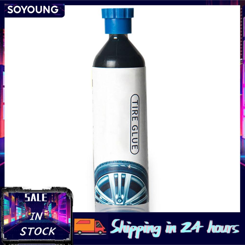 Soyoung Qiilu Car Tire Glue Repair Special Crack Strong สีดำซิลิโคนกาว