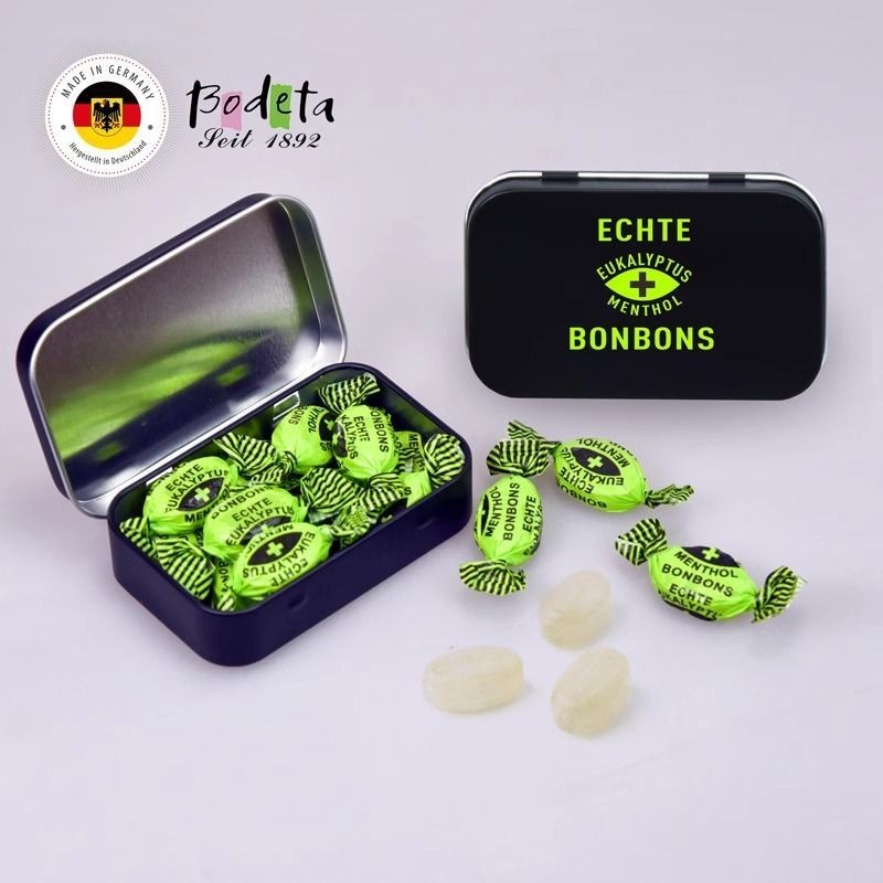 Oka Mint Candy นําเข้าจากเยอรมนีแบบพกพาคอแช่ Chat Card นกยูงนําเข้าแบบพกพาผู้เฒ่า Lozengege Mooner神清