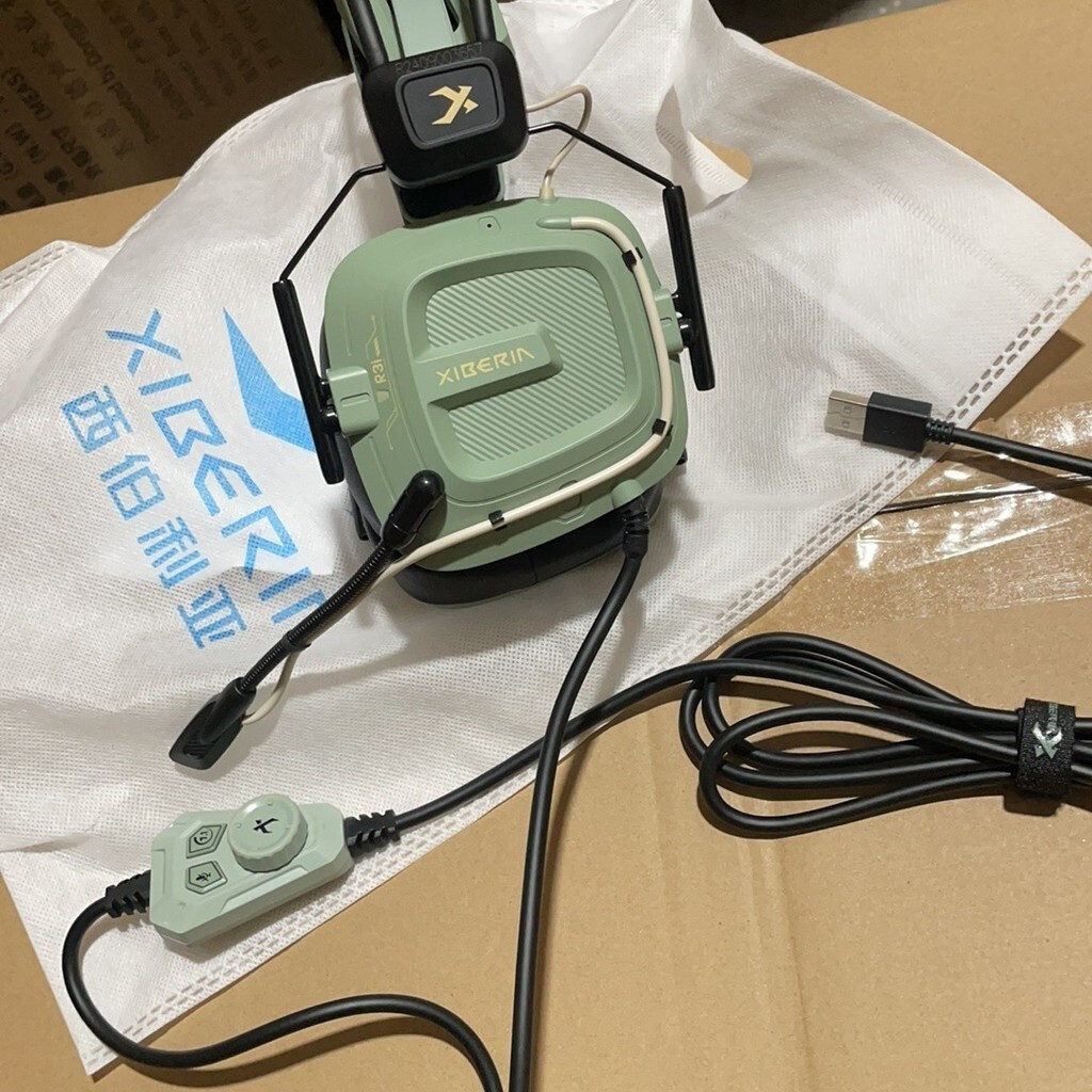 Siberia s31(Renewal R3i)Gang ชุดหูฟังแบบมีสาย Over-Ear E-Sports PUBG7.1Internet Cafe Streamer usbHT9