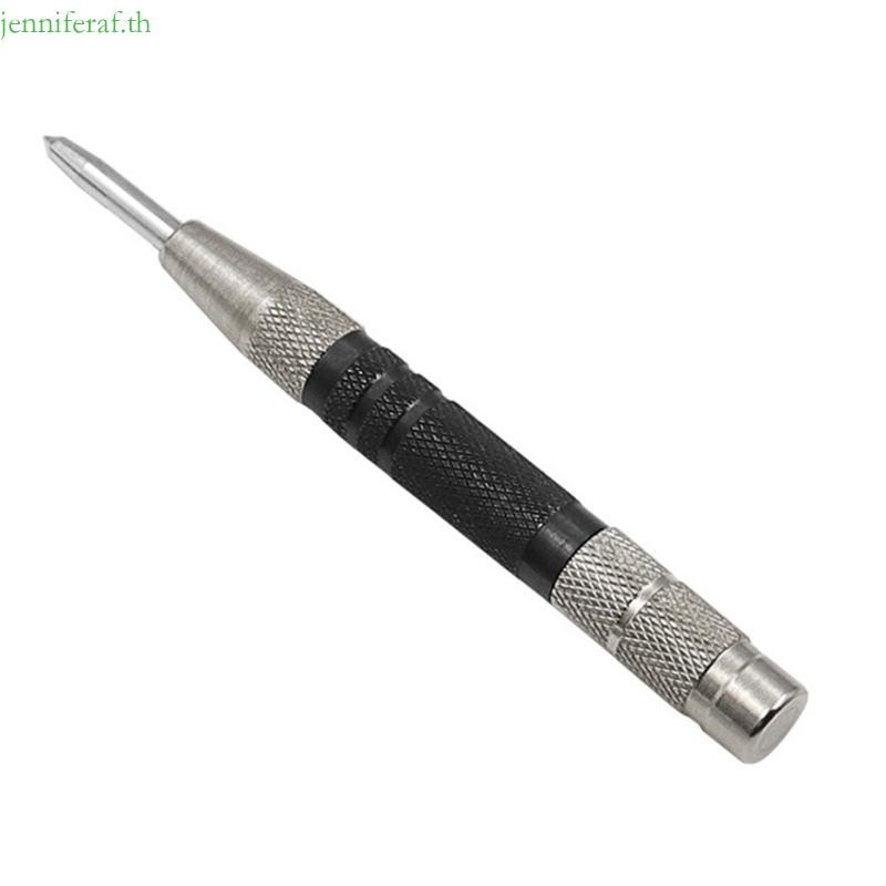 Jenniferf Heavy Duty Automatic Center Punch Spring Load Center Hole Punch ปรับได้