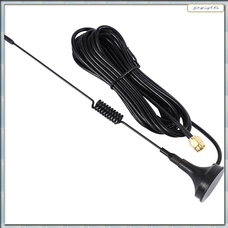 [ZBM] เสาอากาศโมโนโพล 4G แม่เหล็กถ้วยดูด 3 เมตร Sma เสาอากาศความสูง 31 ซม. 10Dbi Gain Rg174 สําหรับ 