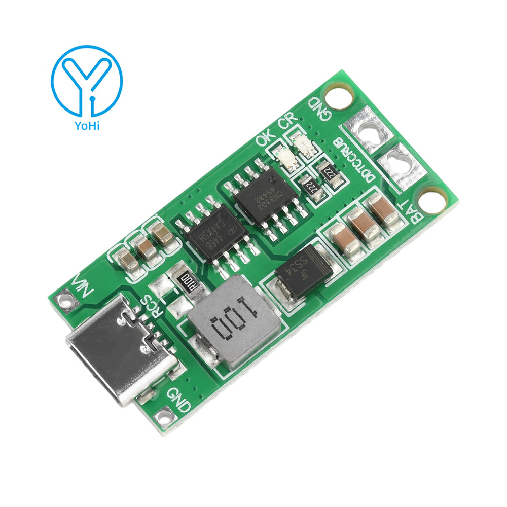 YoHi 2S/3S/4S 1-4A Booster Module Lithium Polymer Battery Charger Module Type C DC 3-6V