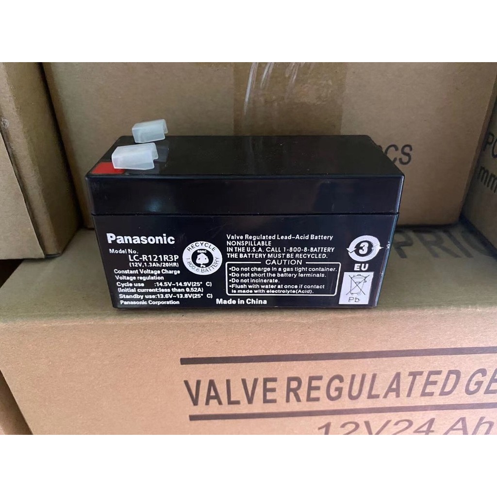 แบตเตอรี่ Panasonic LC-R121R3P R123R4PG R063R4P R122R3P LC-R061R3P 12V