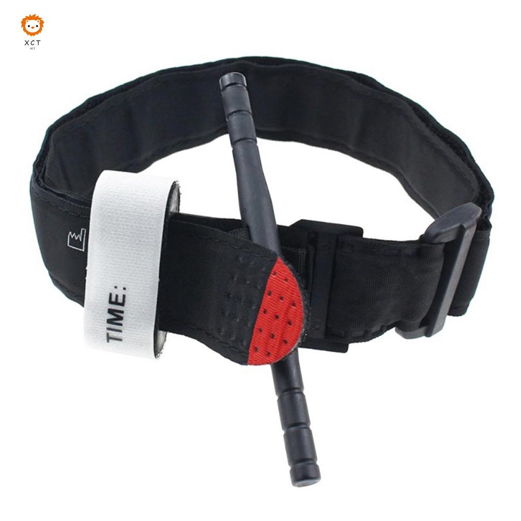 ยุทธวิธี Tourniquet Outdoors Spinning Hemostatic Control ฉุกเฉิน Tourniquets สําหรับปีนเขากีฬากลางแจ
