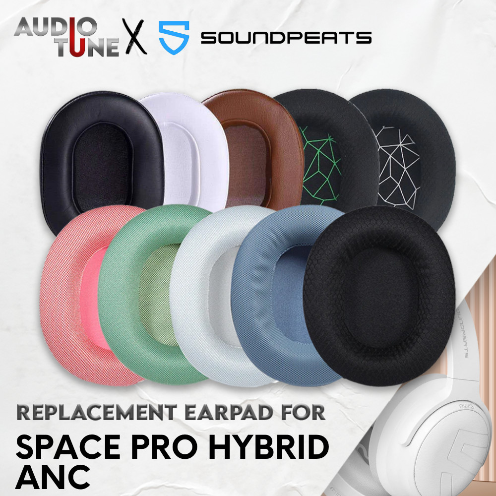 Earpad Earcup Earcushion SOUNDPEATS SPACE PRO HYBRID ANC Foam Pad Foam Pad