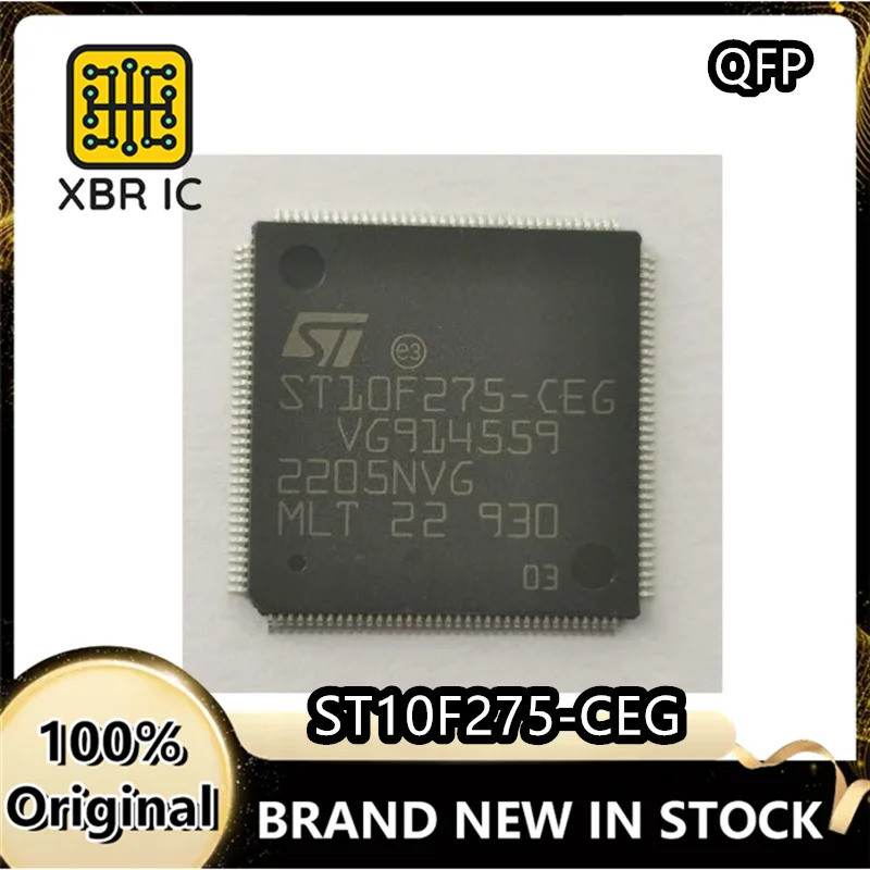 (2/10 ชิ้น) ST10F275-CEG ST10F275 QFP รถบอร์ดคอมพิวเตอร์เมนบอร์ด IC ยี่ห้อใหม่เดิมแท้จุดจัดส่งที่รวด