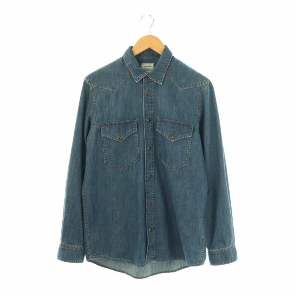 ZADIG & VOLTAIRE Tshirt Indigo denim Direct from Japan Secondhand