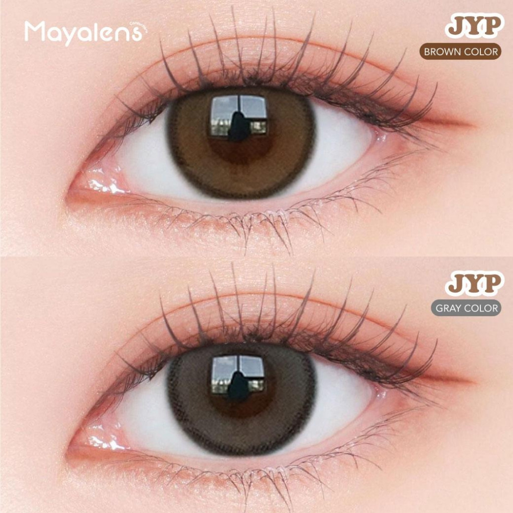 Mayalens Premium รุ่น JYP คอนแทคเลนส์ ขนาดมินิ✨Brown / Gray✨