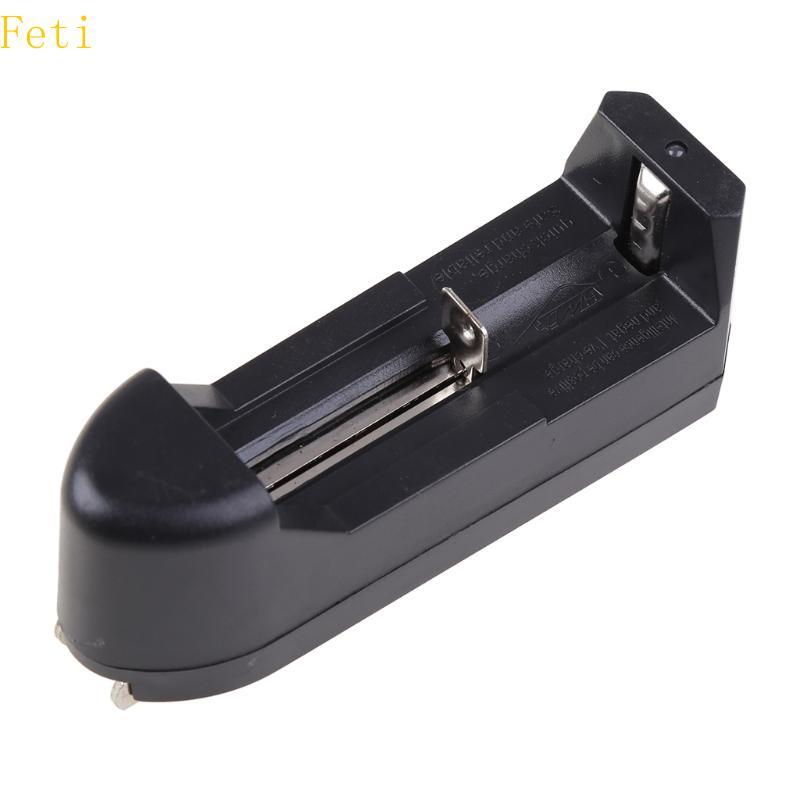 Feti 3 7Volt Dual Slots Charger สําหรับ AAA Li Ni-Cd NiMH