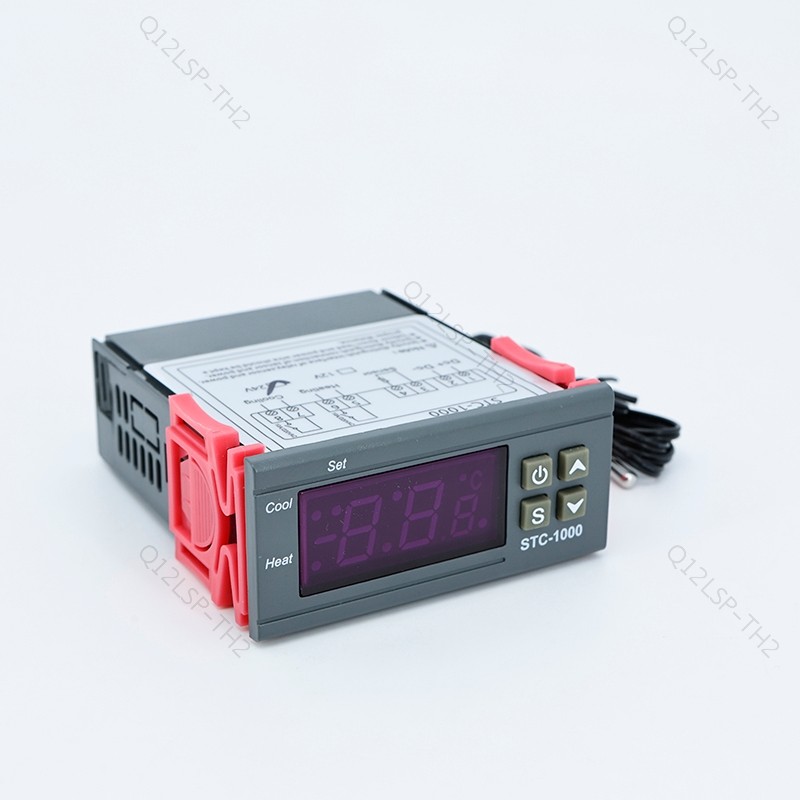 STC 1000 12V 24V 220V Digital Temperature Controller Thermostat Thermoregulator incubator รีเลย์ LED