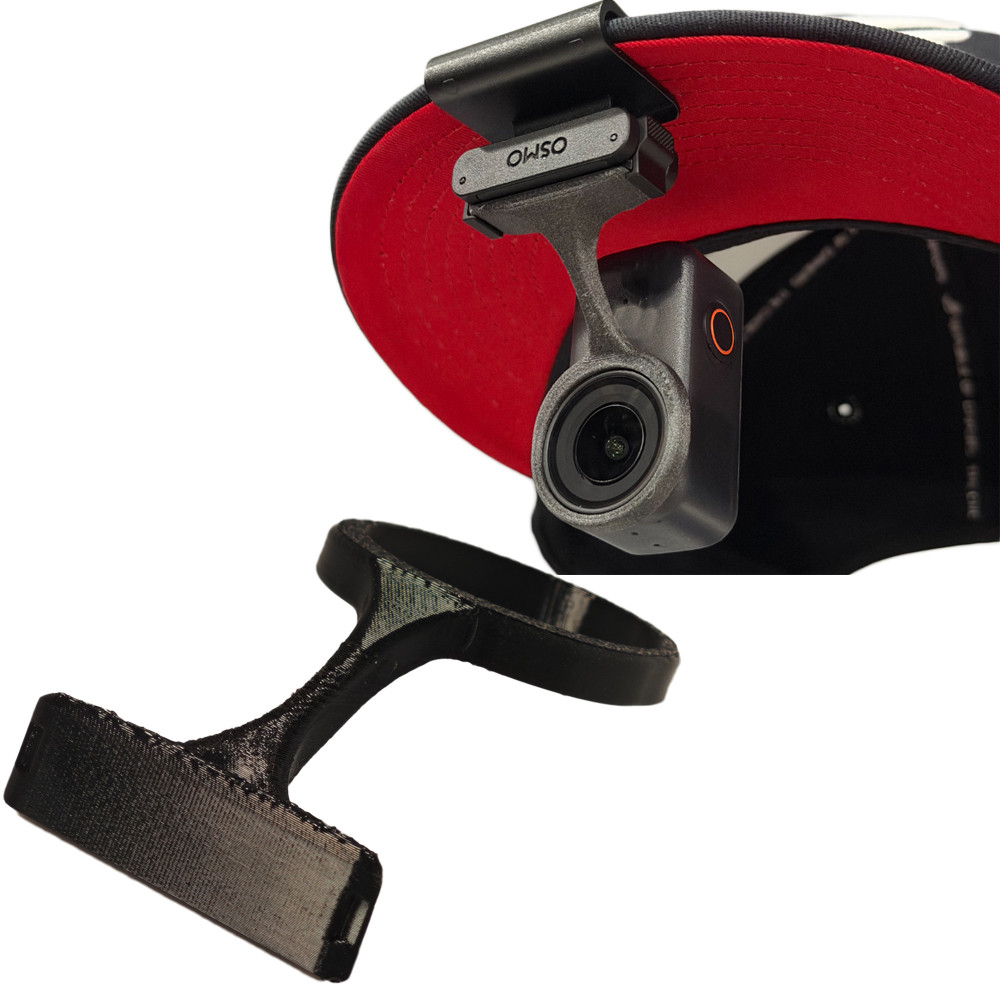 สําหรับ DJI Osmo Nano Camera Brim Clip Extension Bracket – คลิปหมวก POV สําหรับหมวกเบสบอลสําหรับกล้อ