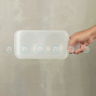 Micronware ถาดทำไข่ดาว ไมโครเวฟ 2 ฟอง 5093 0027 Super Lock ที่ทำไข่ดาวไมโครเวฟ bpa free