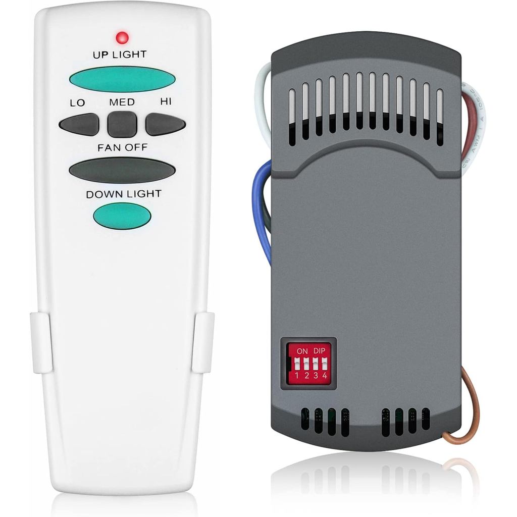 Universal พัดลมเพดานชุดรีโมทคอนโทรล,สําหรับ Hampton Bay Harbor Breeze Hunter, ใช้งานร่วมกับ UC7078T 