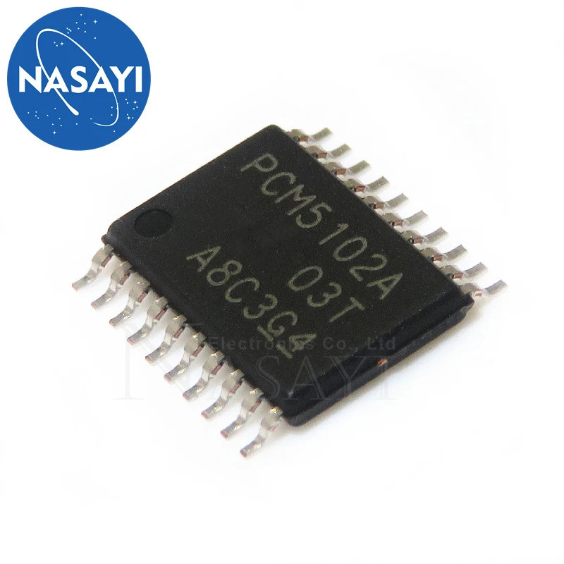 10PCS PCM5102APWR PCM5102 TSSOP-20 (ทรานซิสเตอร์แบบแพทช์)