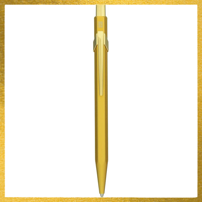 CARAN D'ACHE Mechanical Pencil 849 Premium Gold Bar MF0844-999 0.5mm Metal Case Imported ProductDire