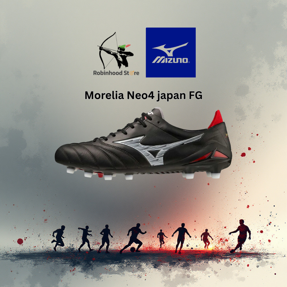 ของแท้ MIZUNO Morelia Neo lV Japan 🇯🇵 รหัส P1GA233001 รองเท้าสตั๊ด มิซูโน่
