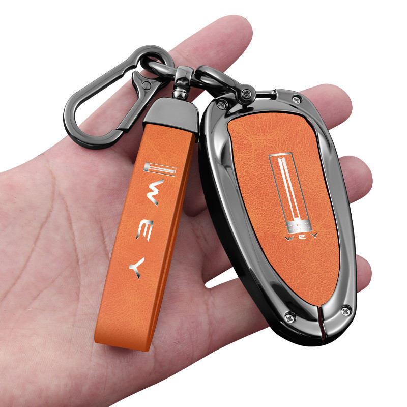 เฉพาะ GWM WEY 07 Key Case WEY 03 05 07 Leather Key Case Buckle