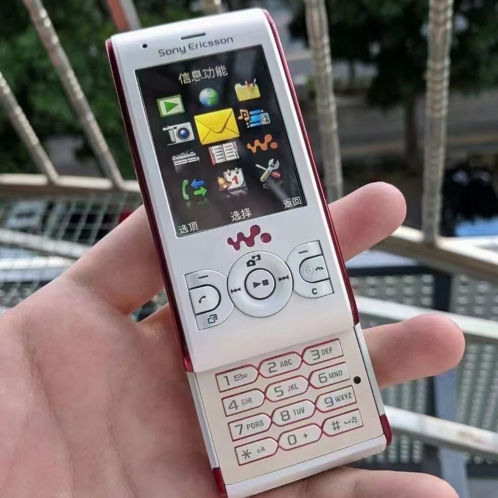 Sony Ericsson/Sony Ericsson W595c ปุ่มสไลด์คลาสสิกเพลงโทรศัพท์มือถือผู้สูงอายุนักเรียน
