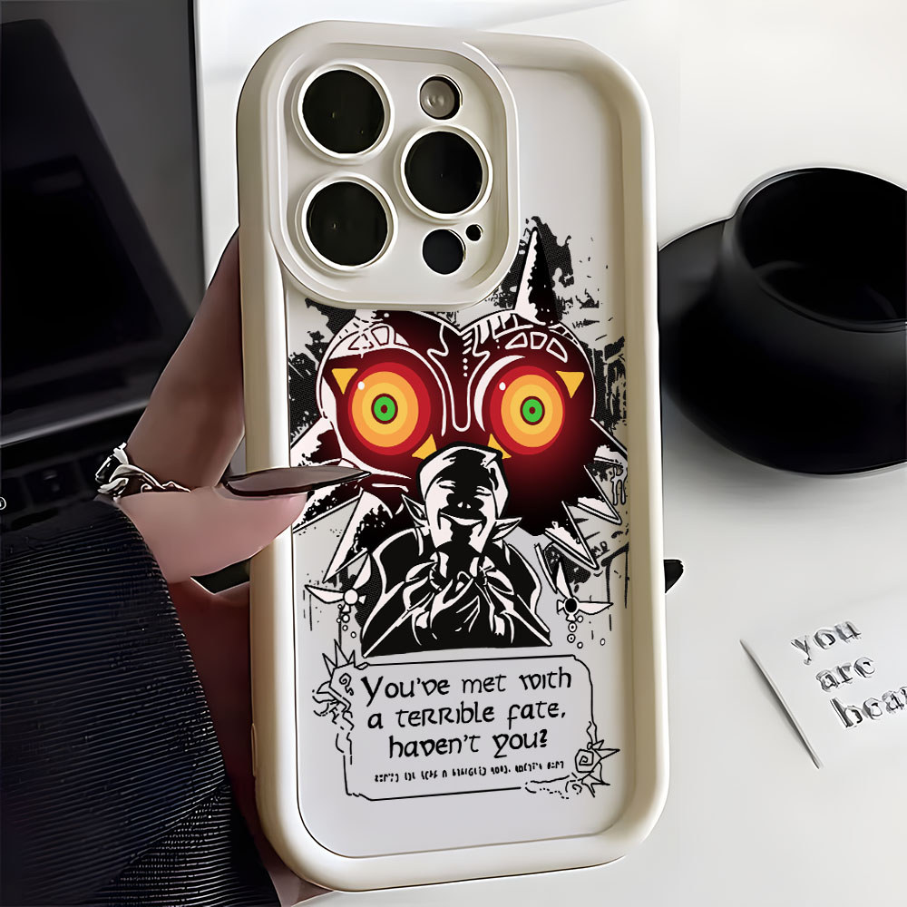 The Legend of Zelda Majora Mask Casing สําหรับ Samsung Galaxy S25 S24 S23 S22 S21 Ultra S20 FE Plus 