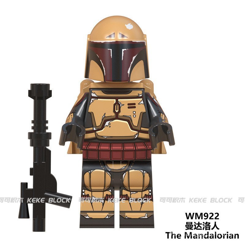 WM6094 Star Wars wm6085 The Mandalorian 923 Building Block Minifigure ของเล่น