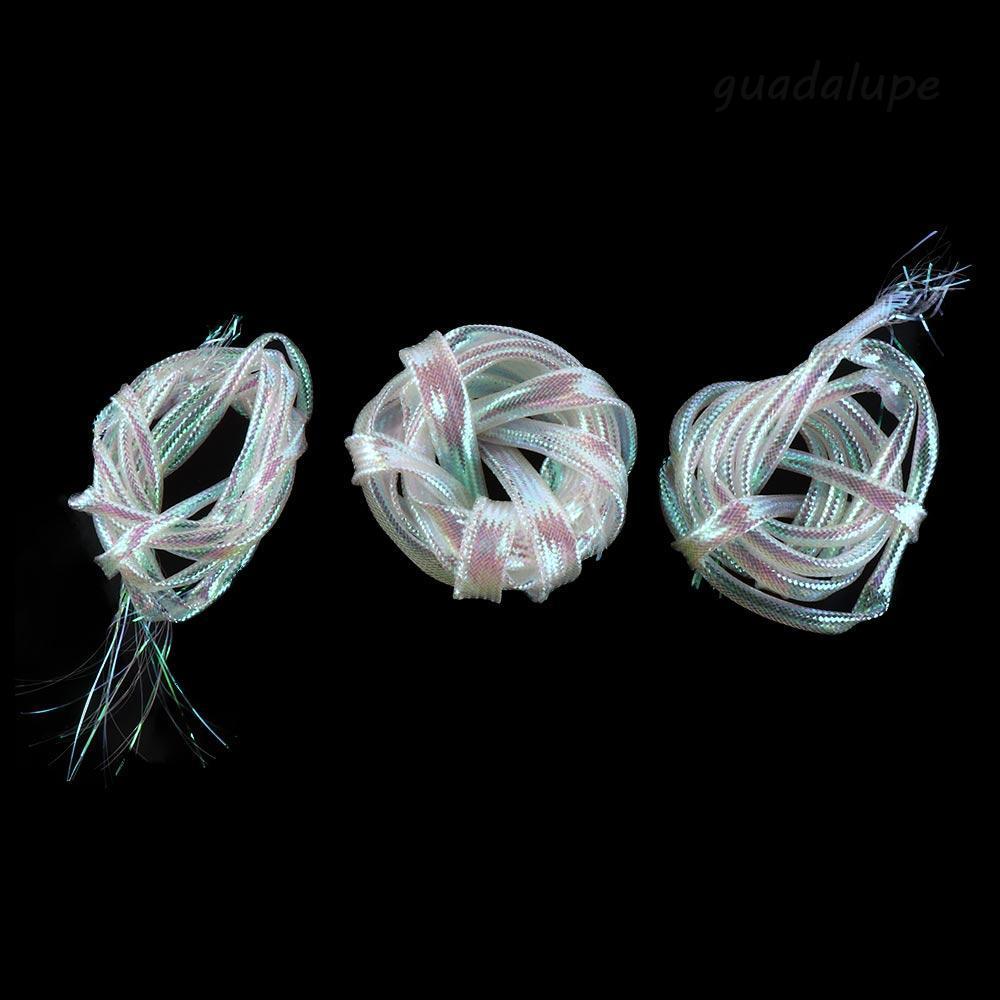 GUADALUPE1 Fish Scale Body Tube Fish Lure 1M Pearl White 2mm 4mm 6mm 8mm Fish Bait Fly Pearl Maylor 