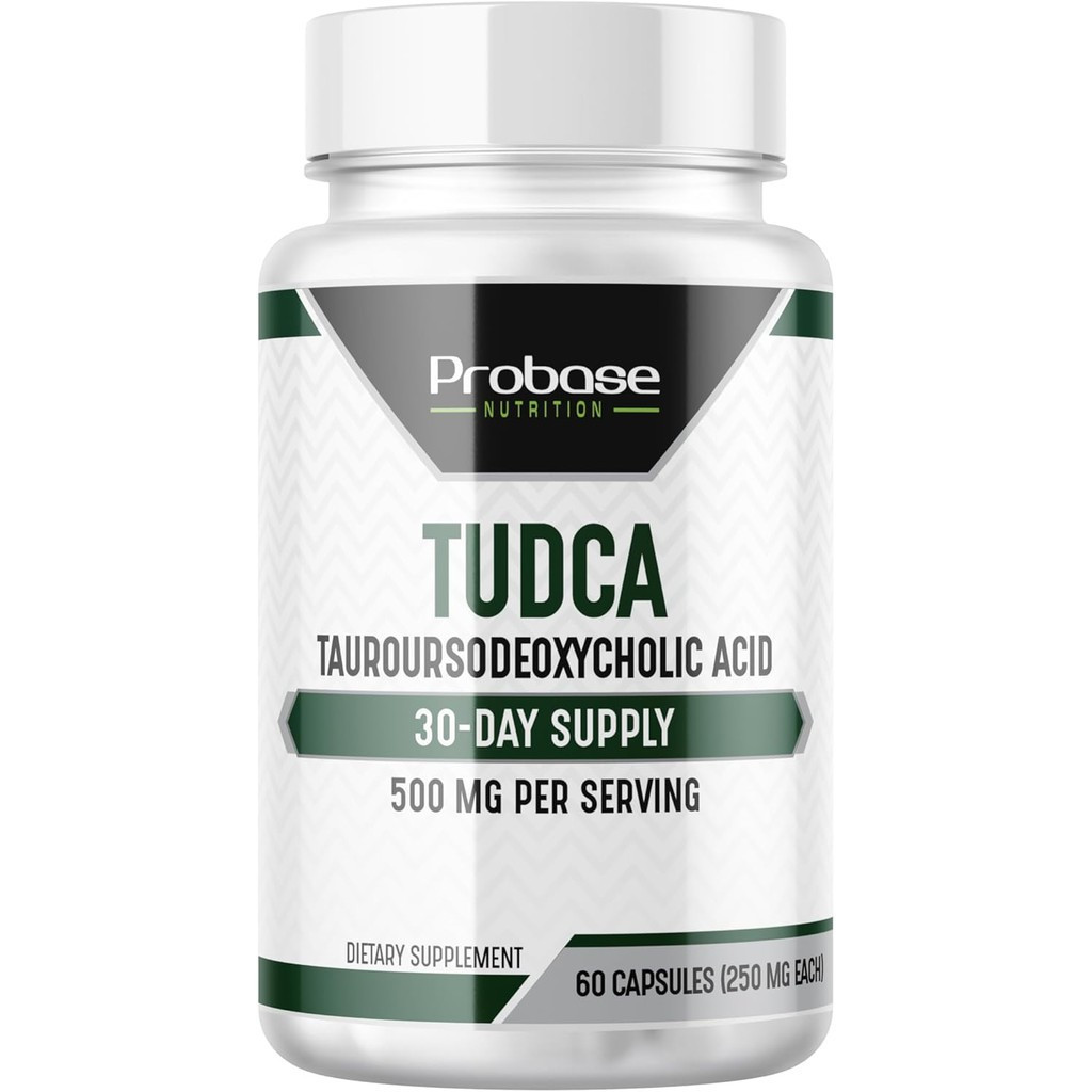 TUDCA – Premium Liver Support, Cleanse, Detox and Repair Supplement – 500mg Per Serving – 60 Capsule