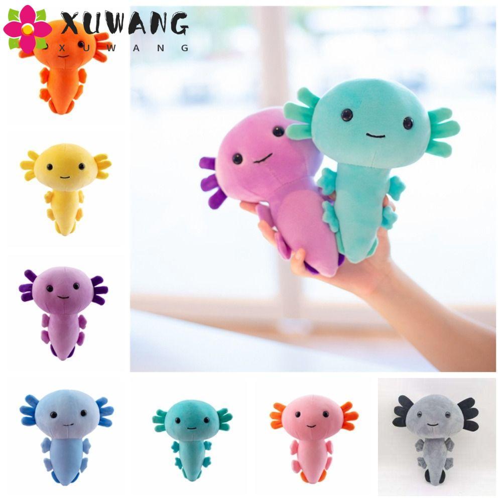 QUENTIN 20 ซม.Axolotl ของเล่นตุ๊กตา, Plushie Axolotl Salamander Axolotl ตุ๊กตาสัตว์ Plushie ตุ๊กตา, 