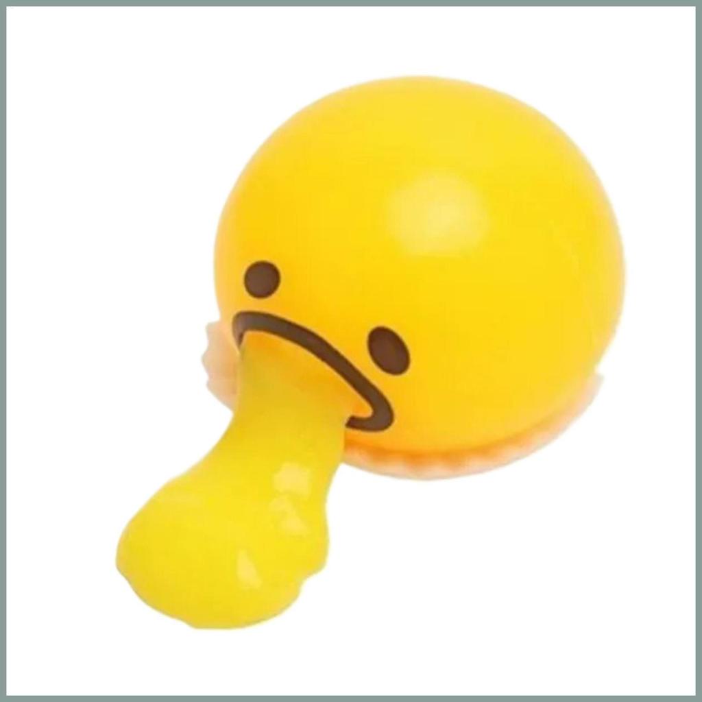 Egg Stress Ball Expression Stress Ball Sensory Prank Calming เกมสําหรับโต๊ะสาวห้องเรียนวันเกิด Workp