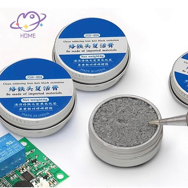[mayhome] หัวแร้งบัดกรี Tinner Activator Tip Cleaner Remover Lead Free 6g {TH}