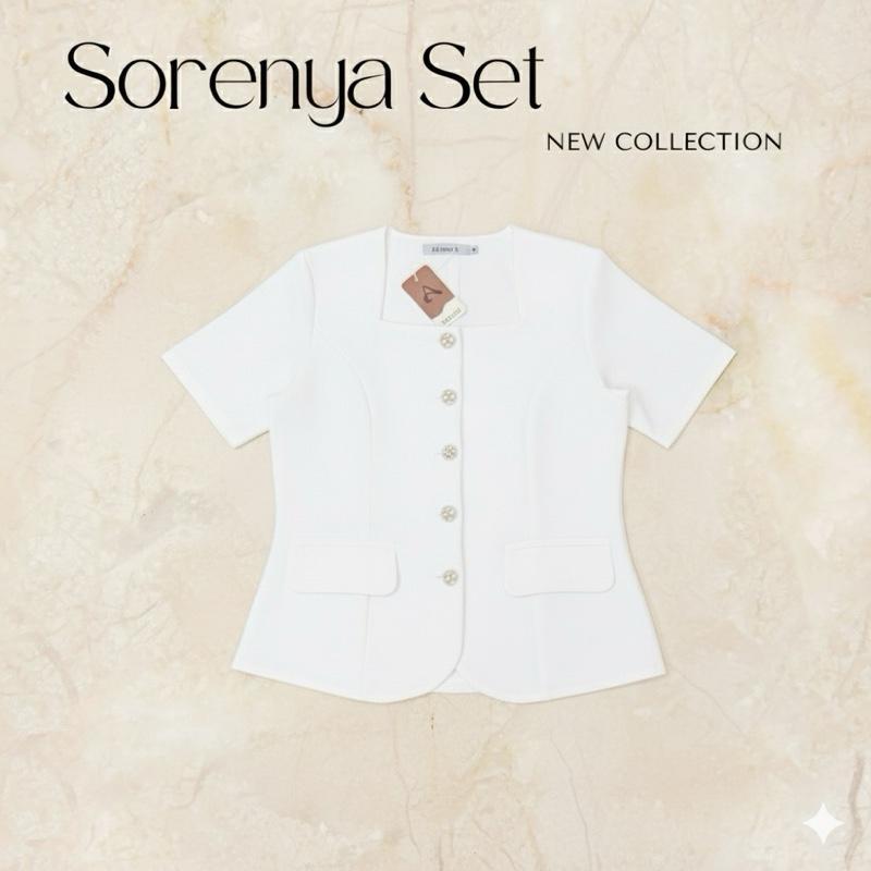 เฉพาะเสื้อคอเหลี่ยมกระดุมAN300Sorenya