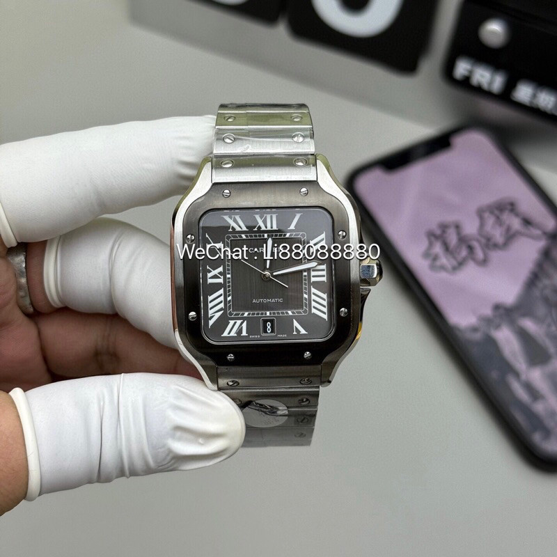 THB AF series Swiss การเคลื่อนไหวอัตโนมัติขนาด :39.8mm กระจกแซฟไฟร์นําเข้าสายหนังวัว CQFJ MHO1